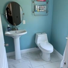 Bathroom remodeling project in stevensville 2